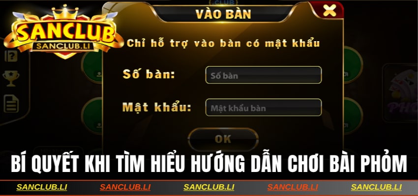 Bí quyết cần nắm khi tìm hiểu hướng dẫn chơi bài phỏm